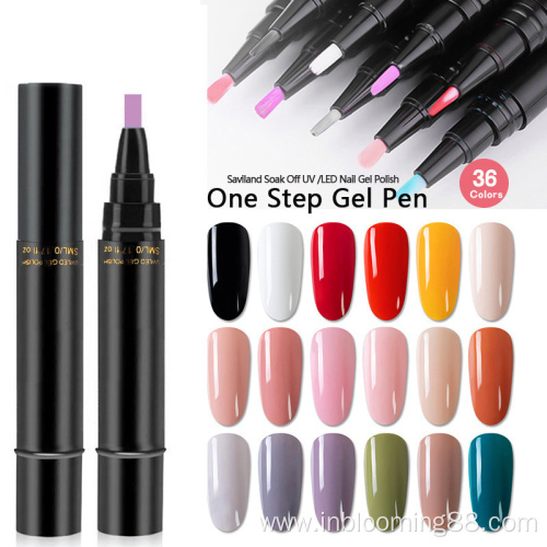 Private Label Salon Nail Gel Pen Gel